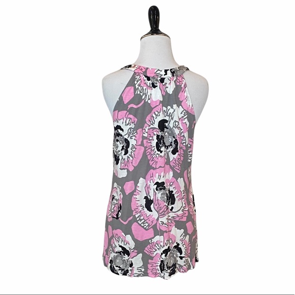 INC International Concepts Floral Embellished Tank - Picture 3 of 5